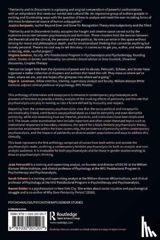  - Patriarchy and Its Discontents