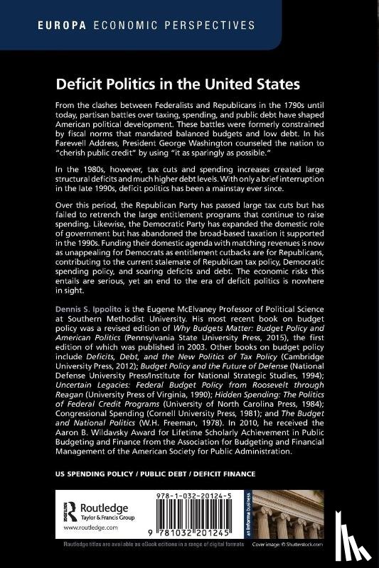 Ippolito, Dennis (Southern Methodist University - Deficit Politics in the United States