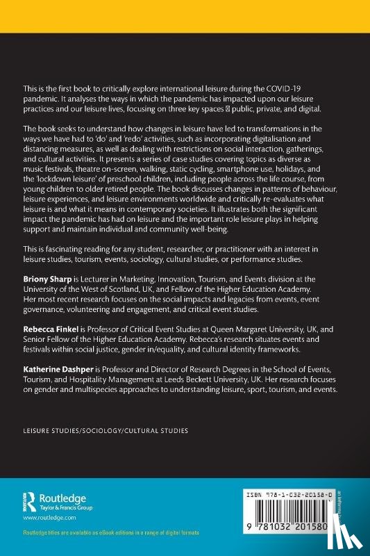  - Transforming Leisure in the Pandemic