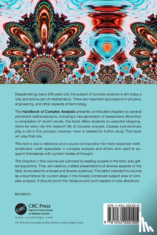  - Handbook of Complex Analysis