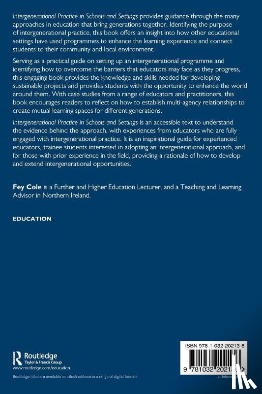 Cole, Fey - Intergenerational Practice in Schools and Settings