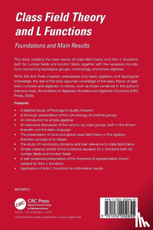 Halter-Koch, Franz (University of Graz - Class Field Theory and L Functions