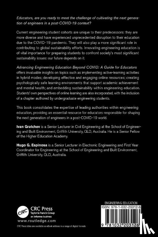  - Advancing Engineering Education Beyond COVID