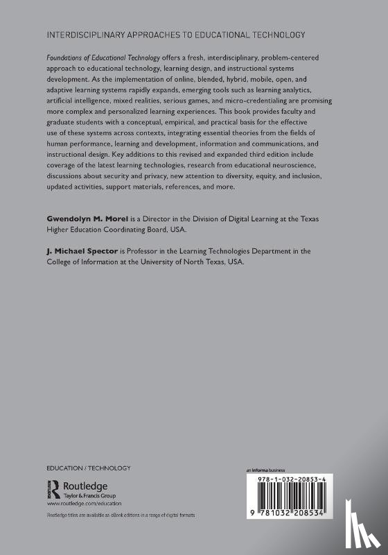 Morel, Gwendolyn M., Spector, J. Michael (University of North Texas - Foundations of Educational Technology