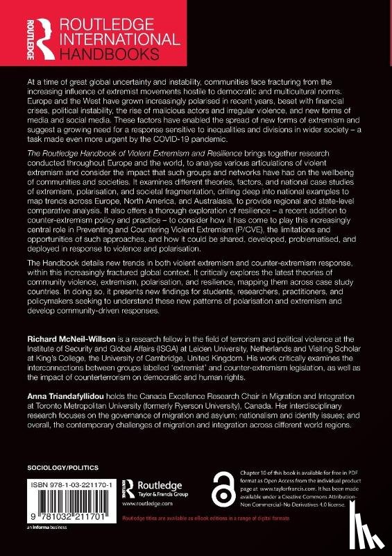  - Routledge Handbook of Violent Extremism and Resilience