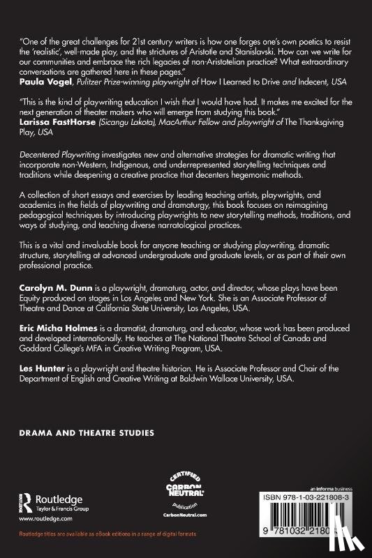  - Decentered Playwriting