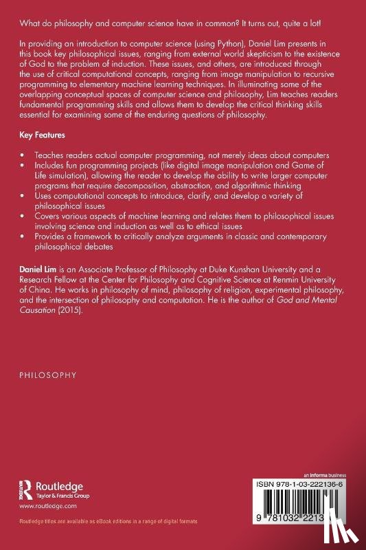 Lim, Daniel - Philosophy through Computer Science