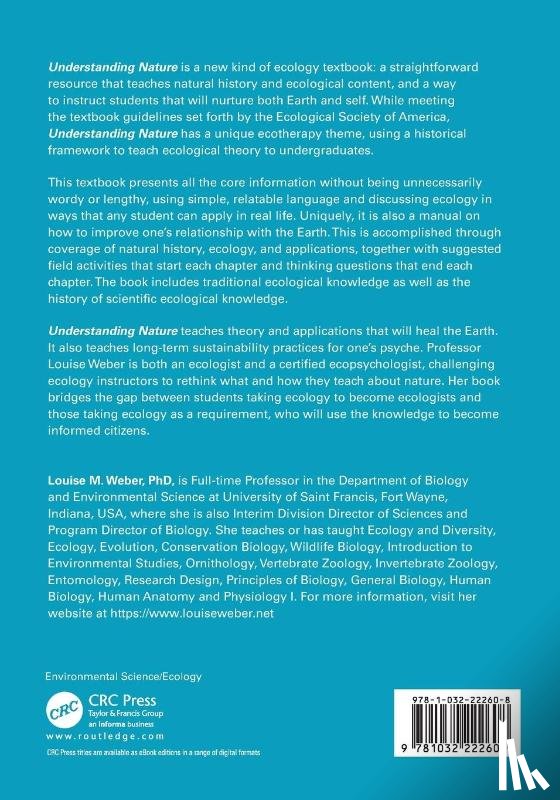 Weber, Louise M. (University of Saint Francis - Understanding Nature