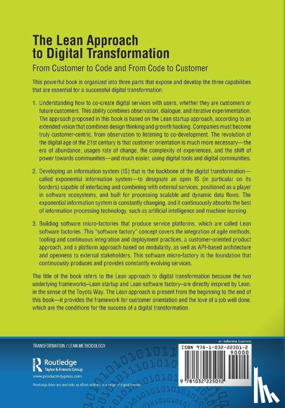 Caseau, Yves - The Lean Approach to Digital Transformation