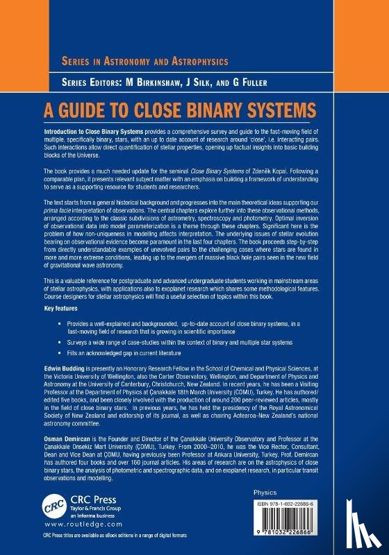 Budding, Edwin, Demircan, Osman - A Guide to Close Binary Systems