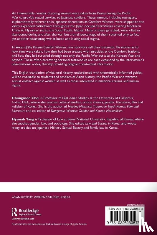  - Voices of the Korean Comfort Women