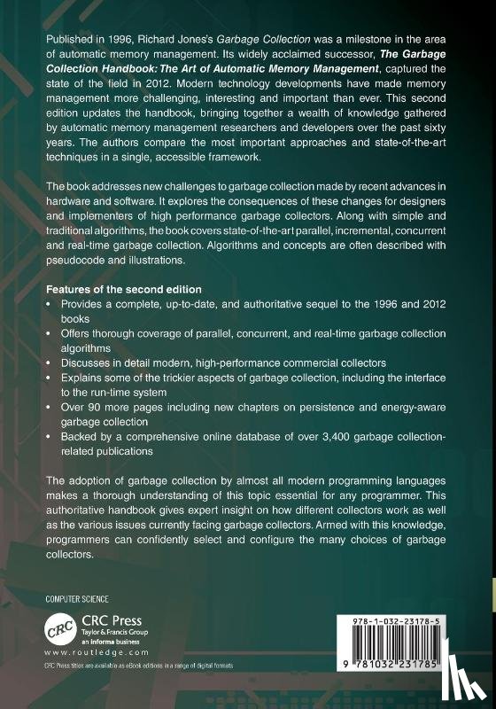 Jones, Richard, Hosking, Antony, Moss, Eliot (University of Massachusetts - The Garbage Collection Handbook