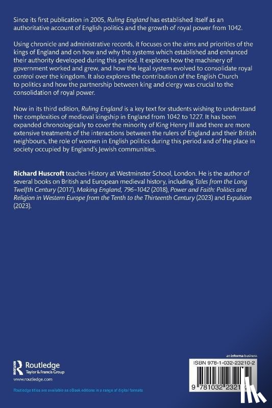 Huscroft, Richard - Ruling England 1042–1227