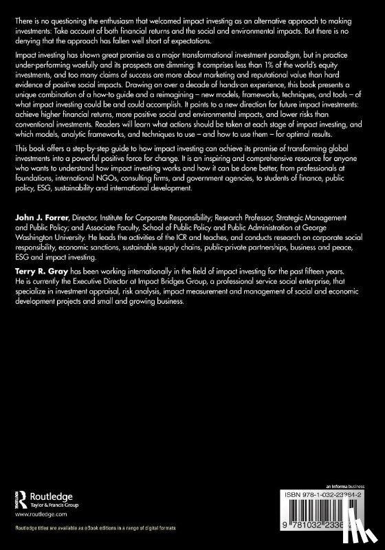 Forrer, John J., Gray, Terry R. - Impact Investing at a Crossroads
