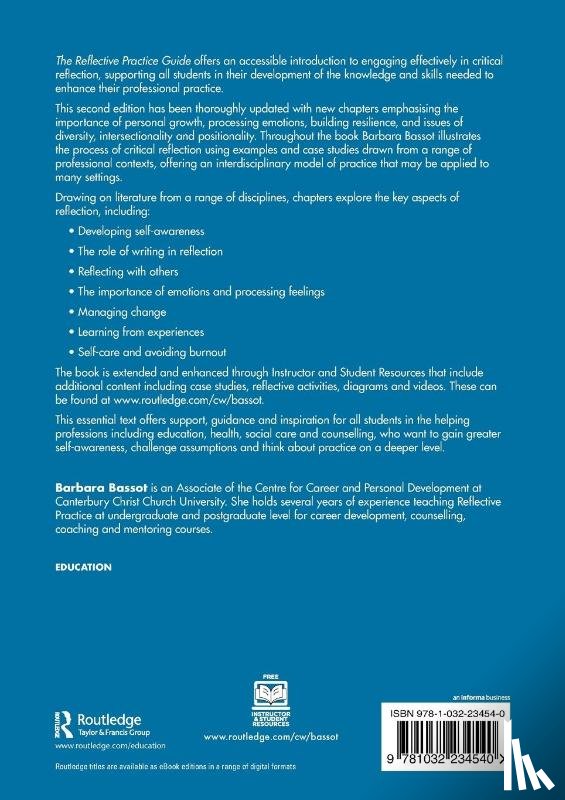 Bassot, Barbara (Canterbury Christ Church University - The Reflective Practice Guide