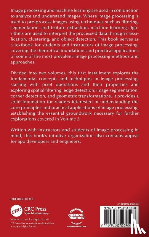 Cuevas, Erik, Rodriguez, Alma Nayeli - Image Processing and Machine Learning, Volume 1