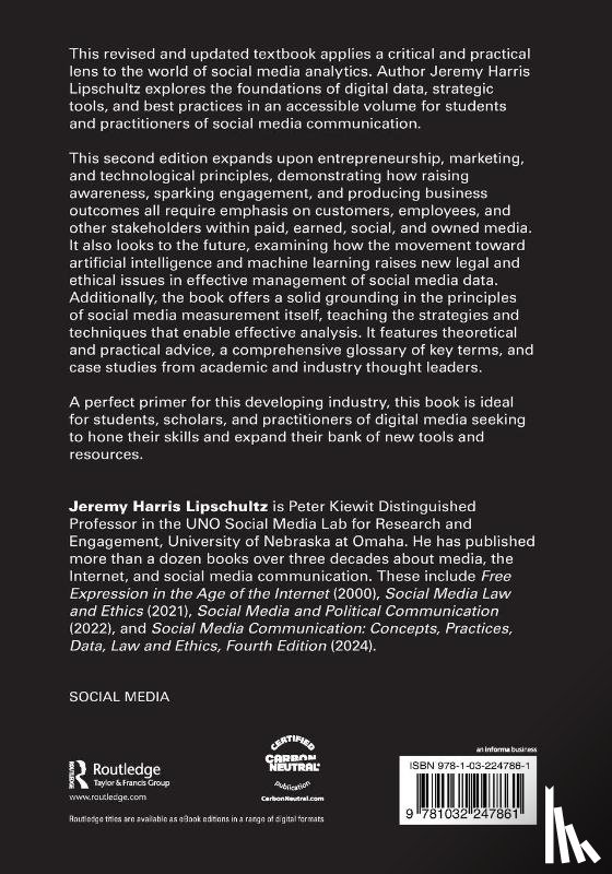 Lipschultz, Jeremy Harris (University of Nebraska at Omaha - Social Media Measurement and Management