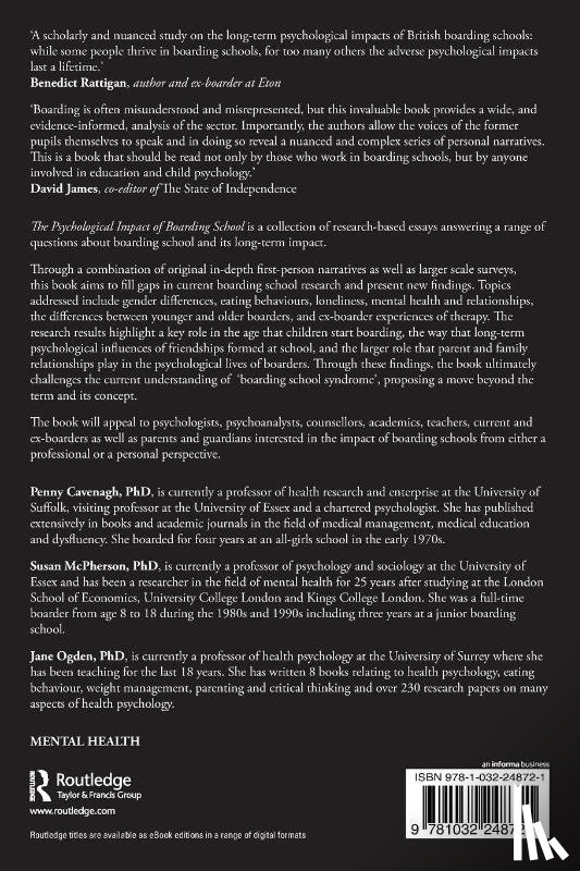  - The Psychological Impact of Boarding School