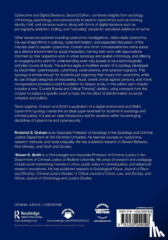 Graham, Roderick S., Smith, 'Shawn K. (Radford University) - Cybercrime and Digital Deviance