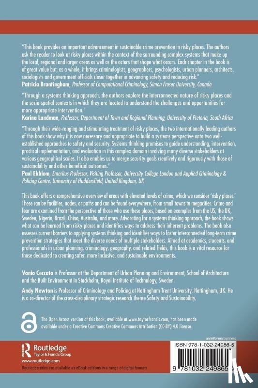 Ceccato, Vania, Newton, Andy - Systems Thinking for Sustainable Crime Prevention