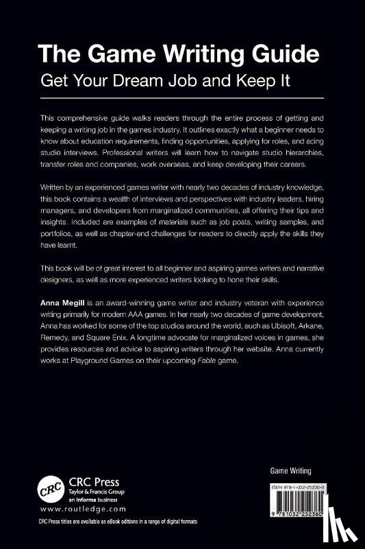 Megill, Anna - The Game Writing Guide