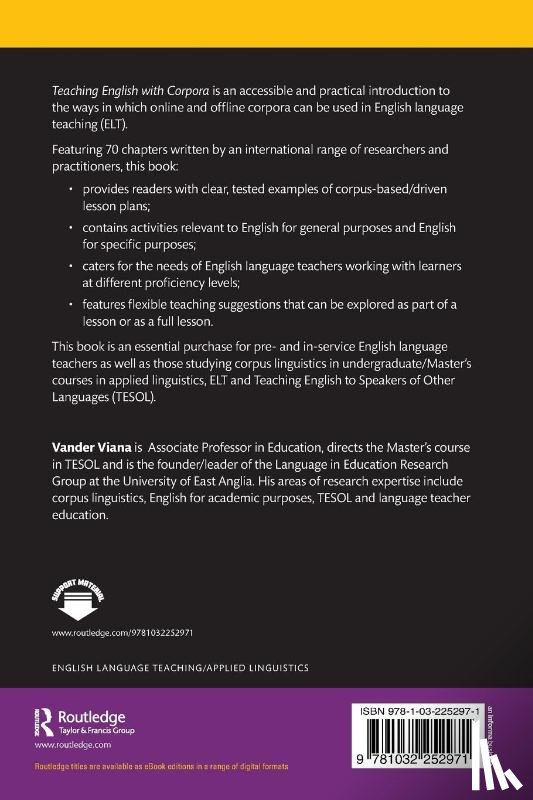  - Teaching English with Corpora