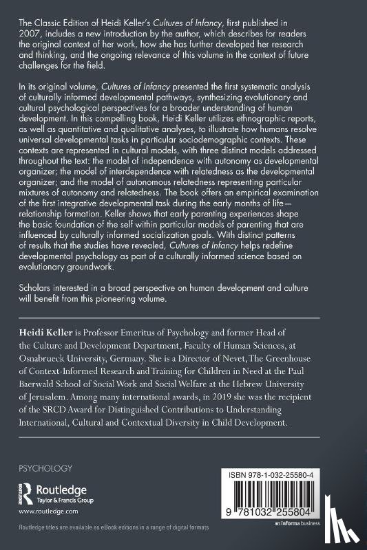 Keller, Heidi - Cultures of Infancy