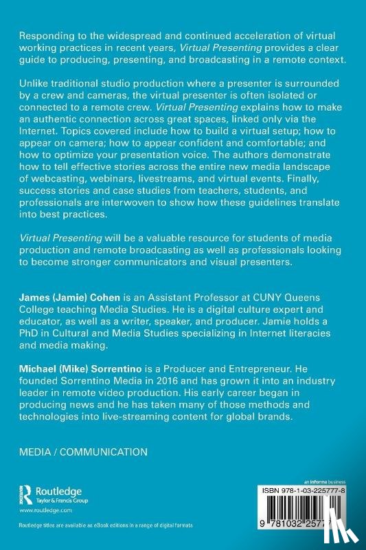 Cohen, Jamie, Sorrentino, Michael - Virtual Presenting