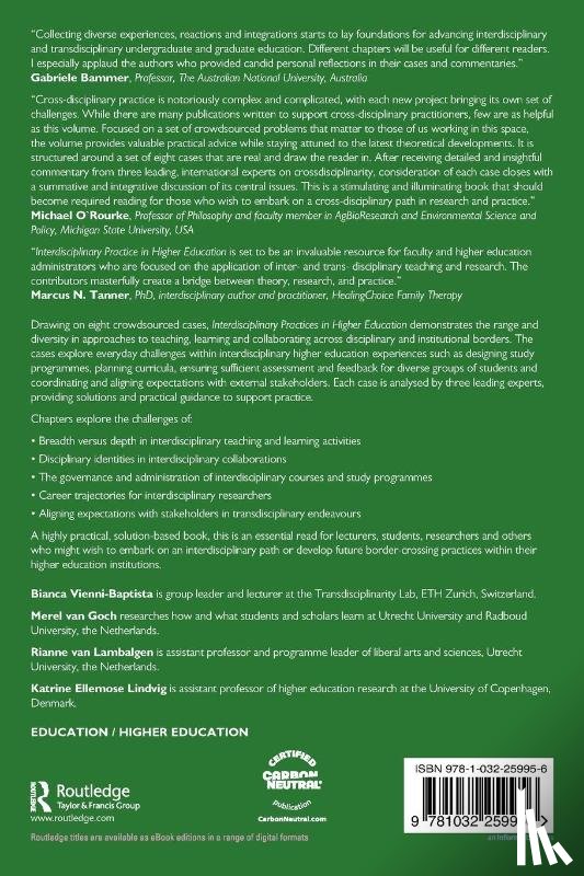  - Interdisciplinary Practices in Higher Education