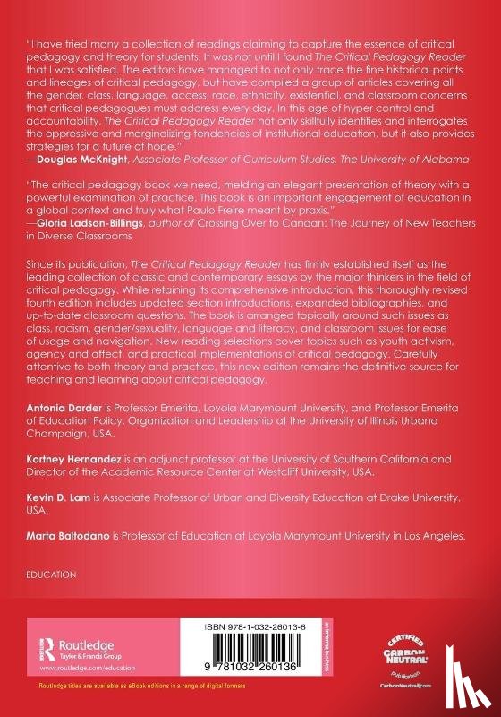 - The Critical Pedagogy Reader