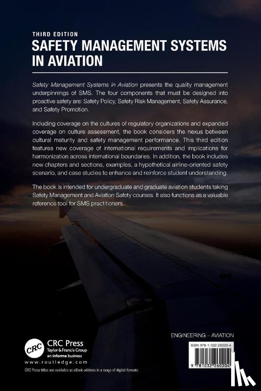 Stolzer, Alan J, Sumwalt, Robert L, Goglia, John J - Safety Management Systems in Aviation