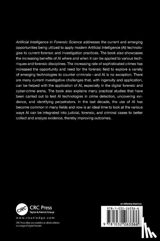  - Artificial Intelligence in Forensic Science