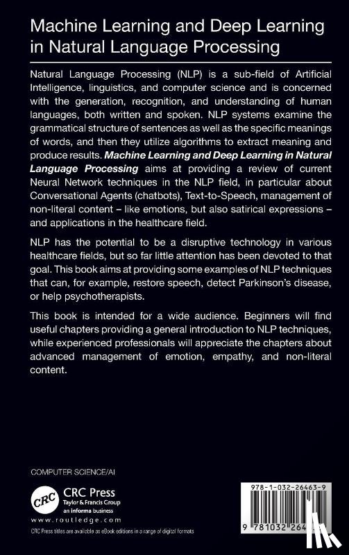  - Machine Learning and Deep Learning in Natural Language Processing