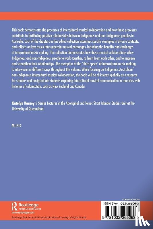  - Musical Collaboration Between Indigenous and Non-Indigenous People in Australia