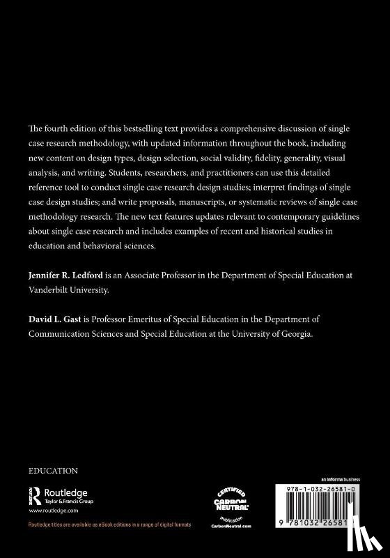  - Single Case Research Methodology