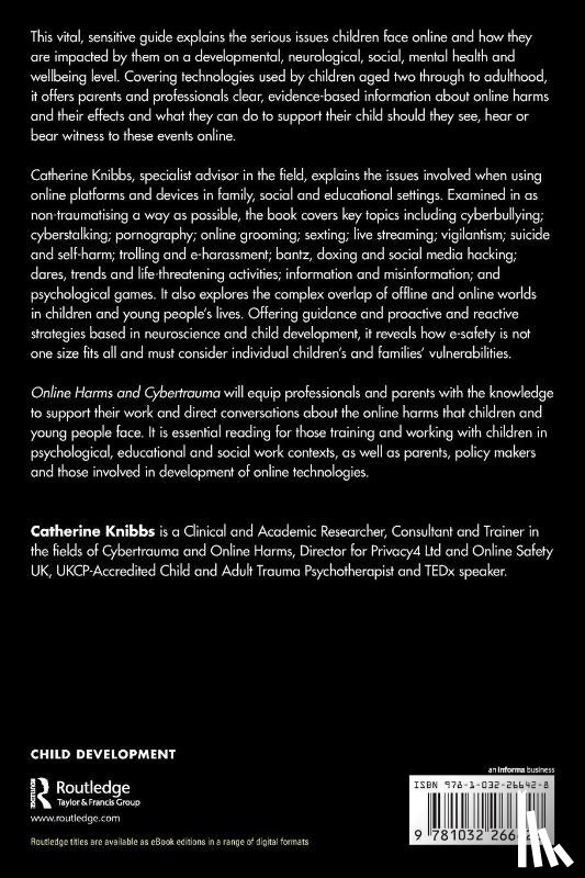 Knibbs, Catherine - Online Harms and Cybertrauma