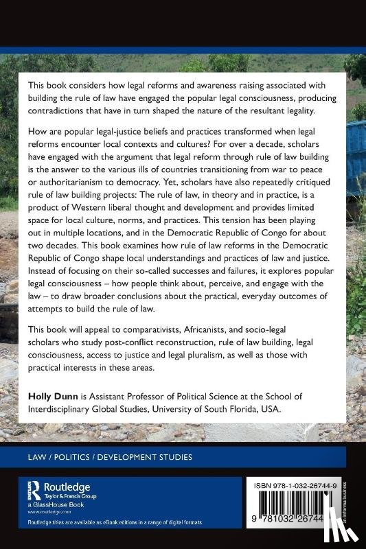 Dunn, Holly - Legal Consciousness and the Rule of Law in Post-Conflict Societies