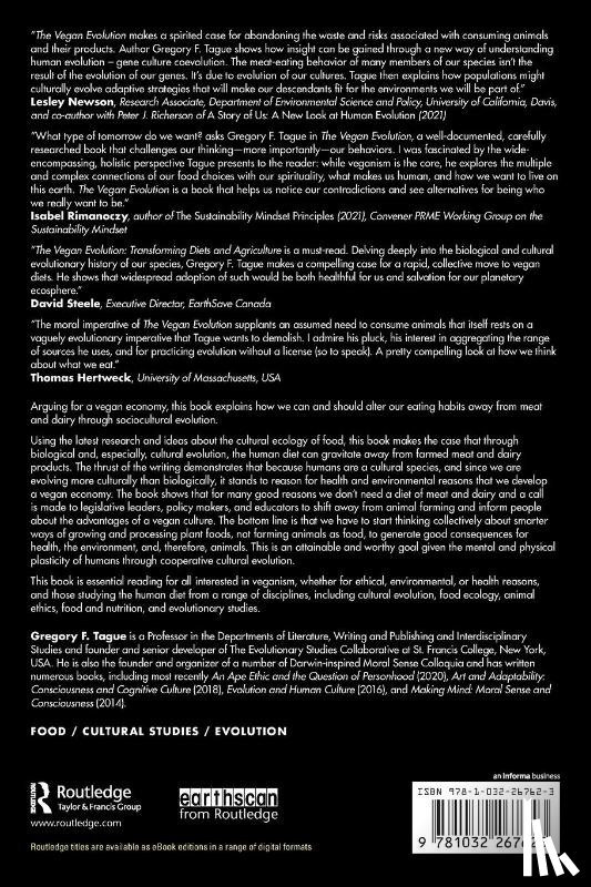 Tague, Gregory F. - The Vegan Evolution