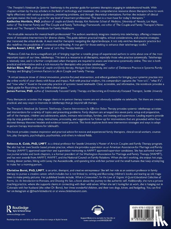  - The Therapist’s Notebook for Systemic Teletherapy