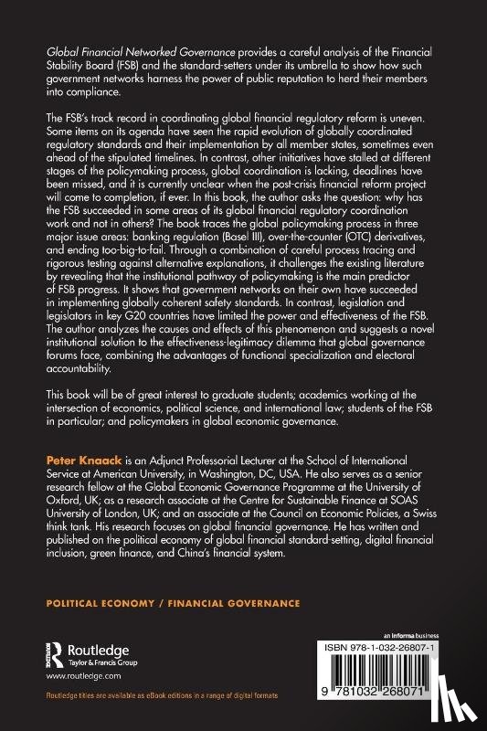 Knaack, Peter (American University - Global Financial Networked Governance