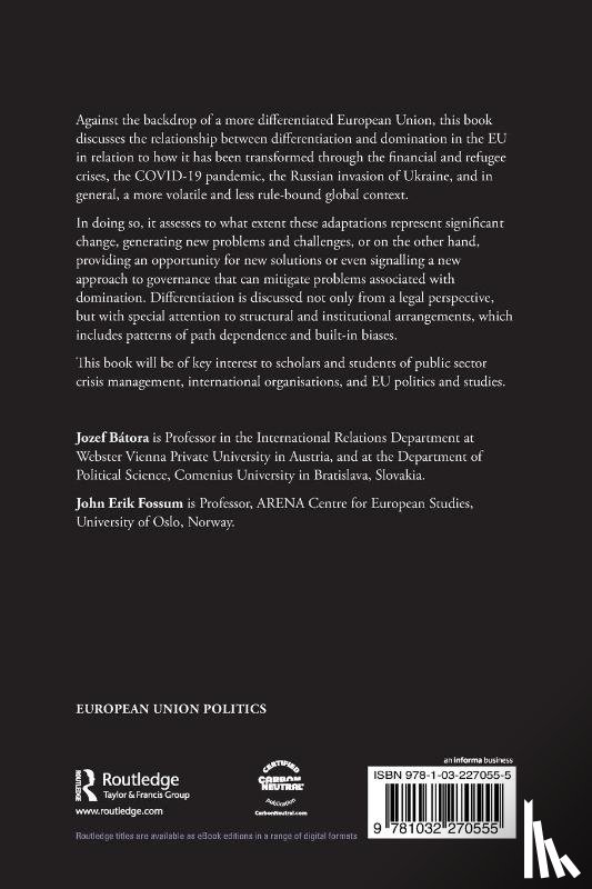  - Differentiation and Dominance in Europe’s Poly-Crises