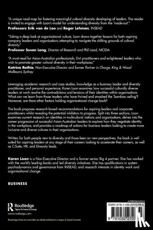 Loon, Karen - Fostering Culturally Diverse Leadership in Organisations