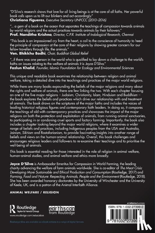 D'Silva, Joyce (Compassion in World Farming - Animal Welfare in World Religion