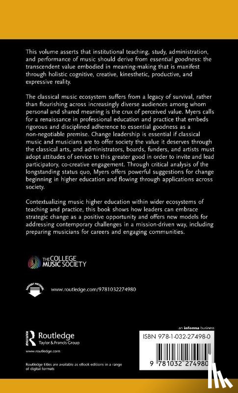 Myers, David E. (University of Minnesota - Music, Higher Education, and Society