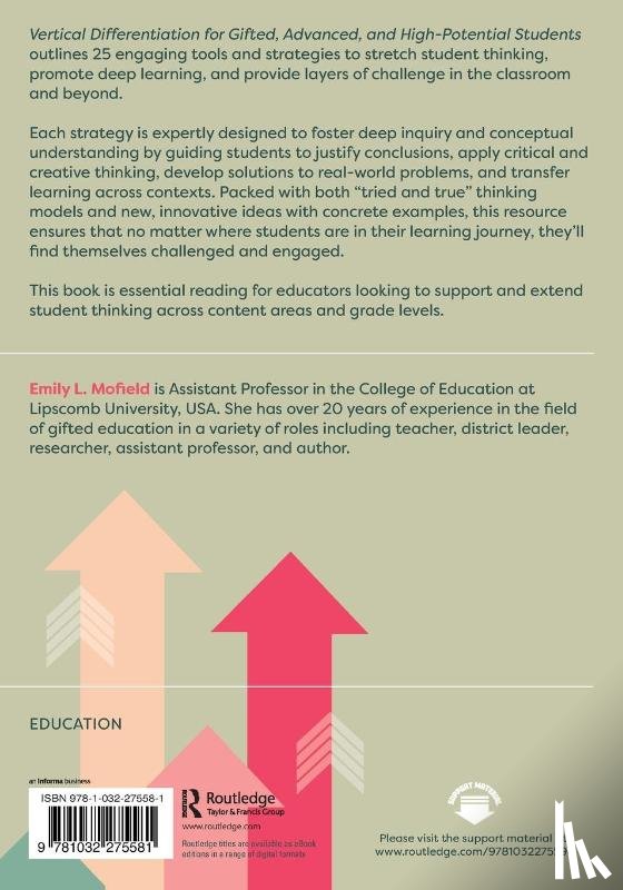 Mofield, Emily L. (Lipscomb University - Vertical Differentiation for Gifted, Advanced, and High-Potential Students
