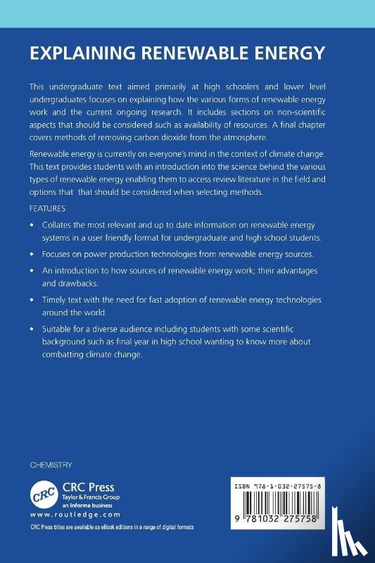 Moore, Elaine A. (The Open University - Explaining Renewable Energy