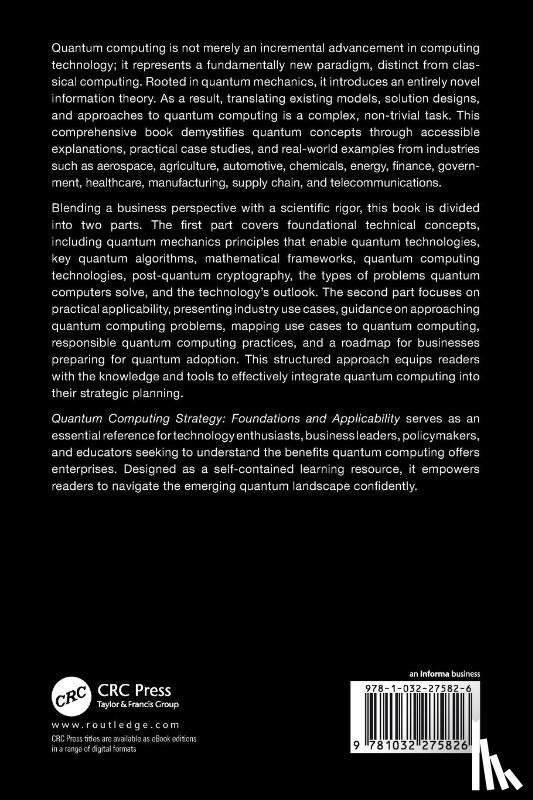 Yndurain, Elena - Quantum Computing Strategy