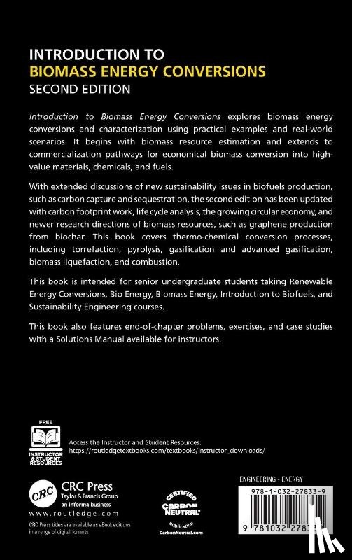 Capareda, Sergio (Texas A&M University - Introduction to Biomass Energy Conversions