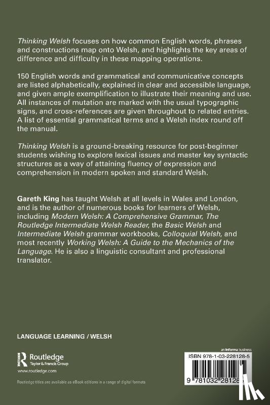 King, Gareth - Thinking Welsh