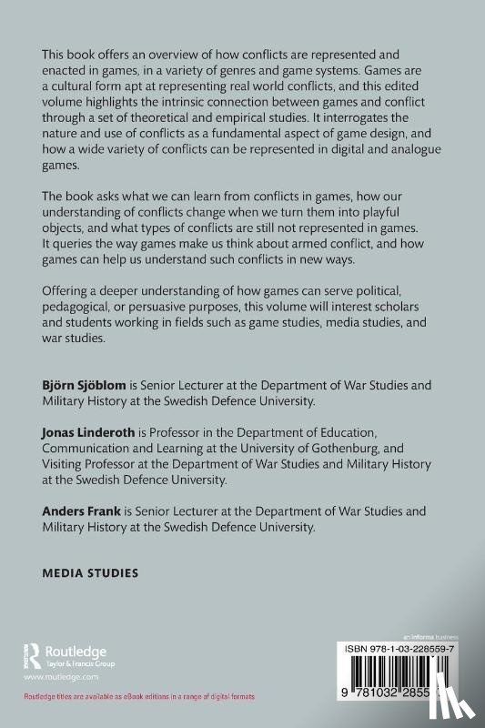  - Representing Conflicts in Games